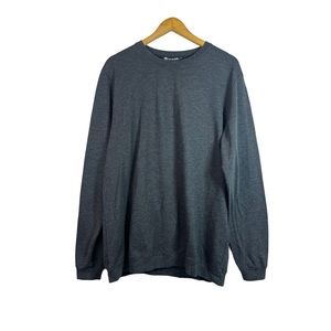 Travis Mathew Mens Gray Lightweight Pullover Long Sleeve Sweatshirt Size XL